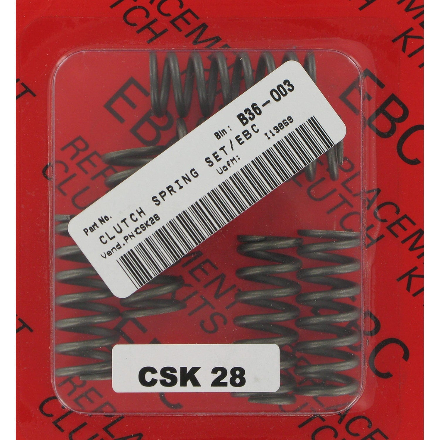 EBC Clutch Springs CSK28 | Clutch Com PO Nent Parts