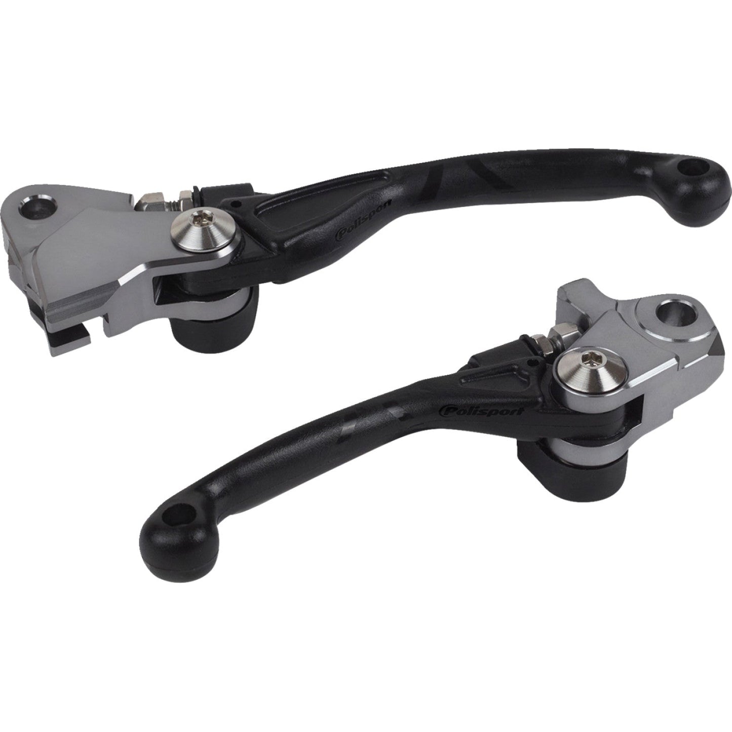 POLISPORT Pivot Unbreakable Lever Set - Black 8487200016 by Polisport