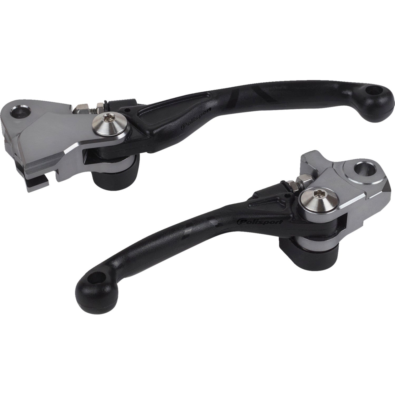 POLISPORT Pivot Unbreakable Lever Set - Black 8487200016 by Polisport