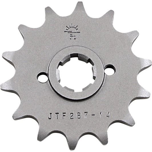JT SPROCKETS Counter Shaft Sprocket - 14-Tooth JTF287.14 by JT Countershaft Sprockets   Steel