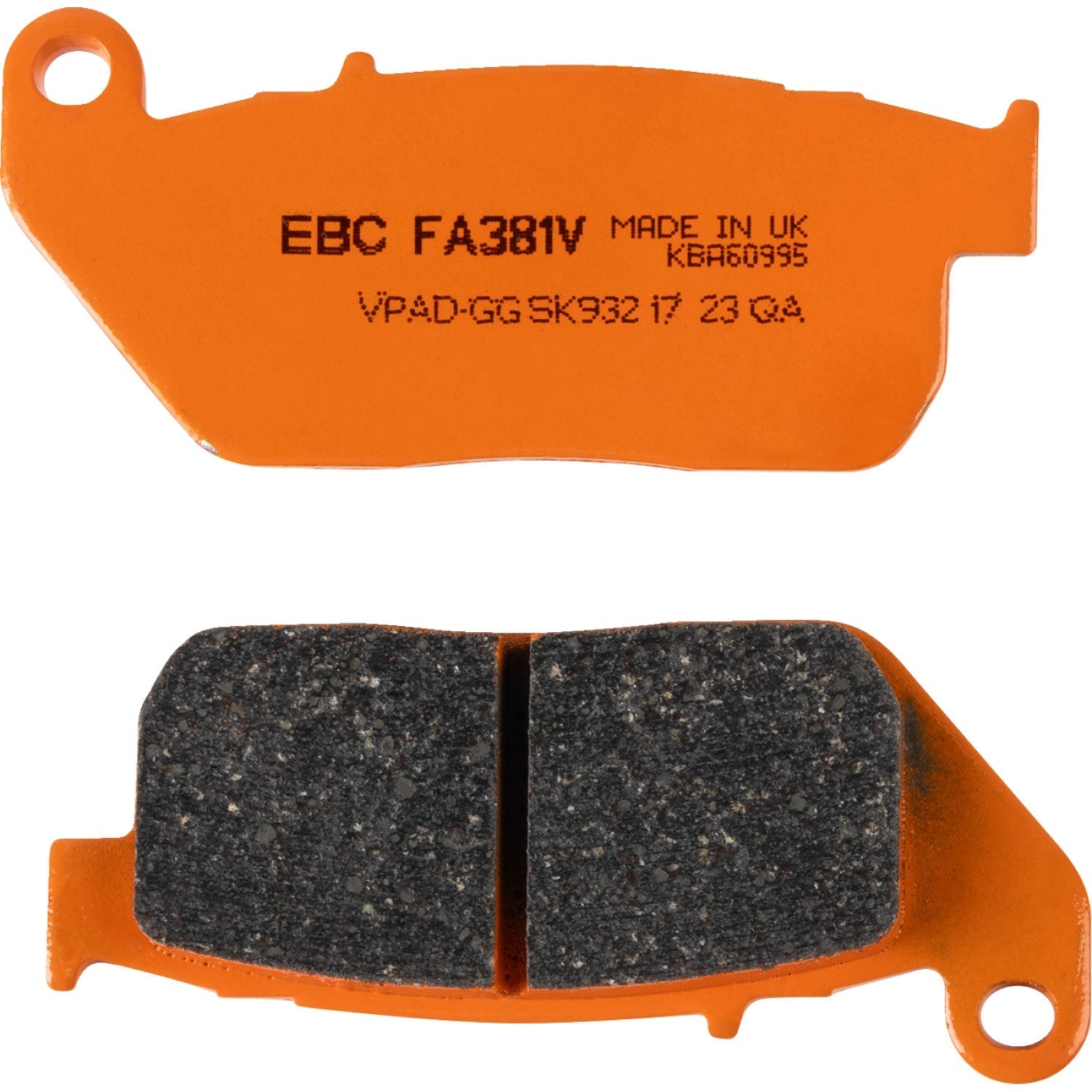 EBC Brake Pads - Sportster - FA381V FA381V | Brake Pads   Sintered Metal