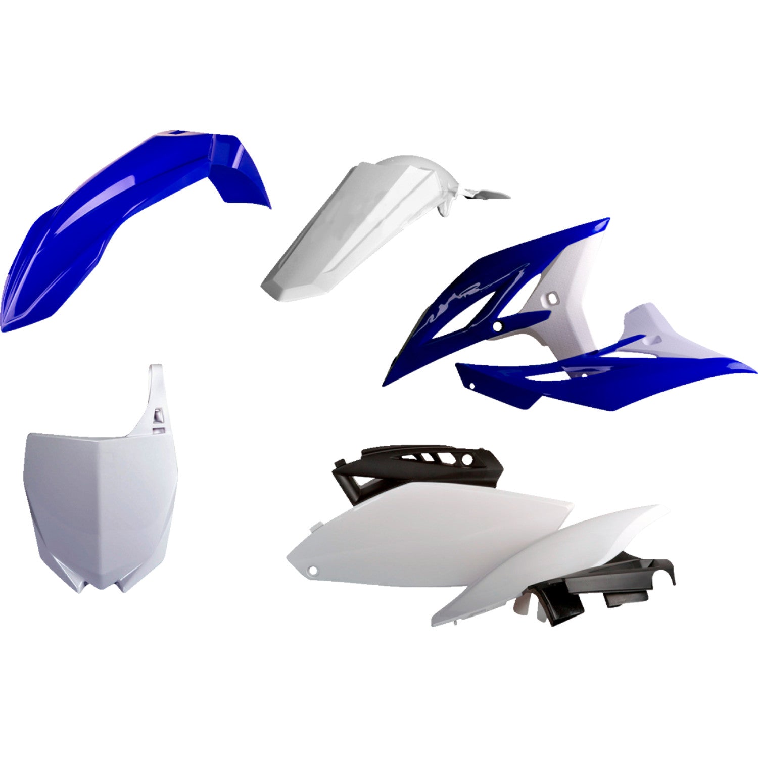 POLISPORT Complete Body Kit - OEM Blue/White/Black - YZ 250F 90529 by Polisport