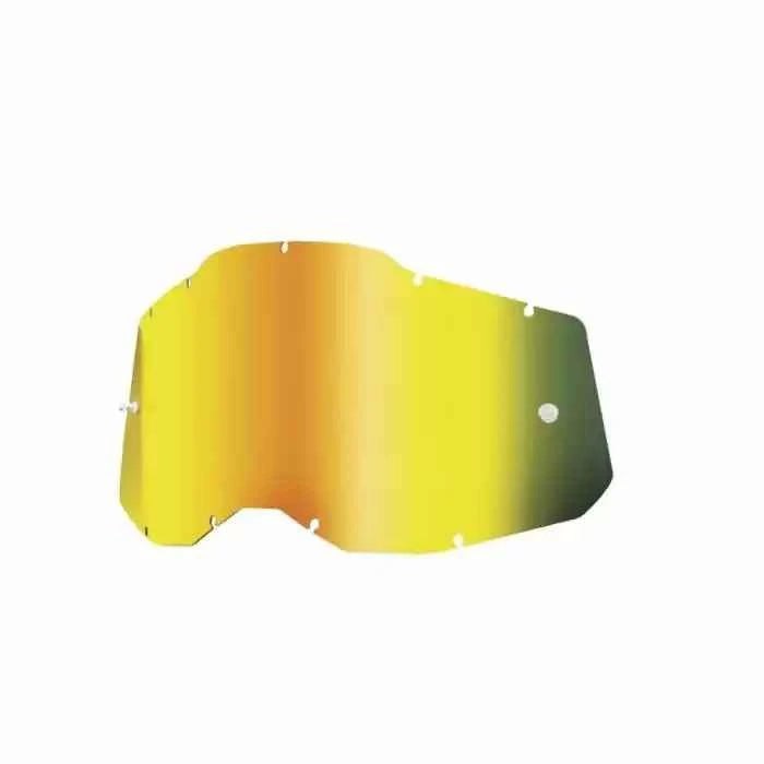 100% AC2/ST2 Youth Replacment Lens Mirror Gold