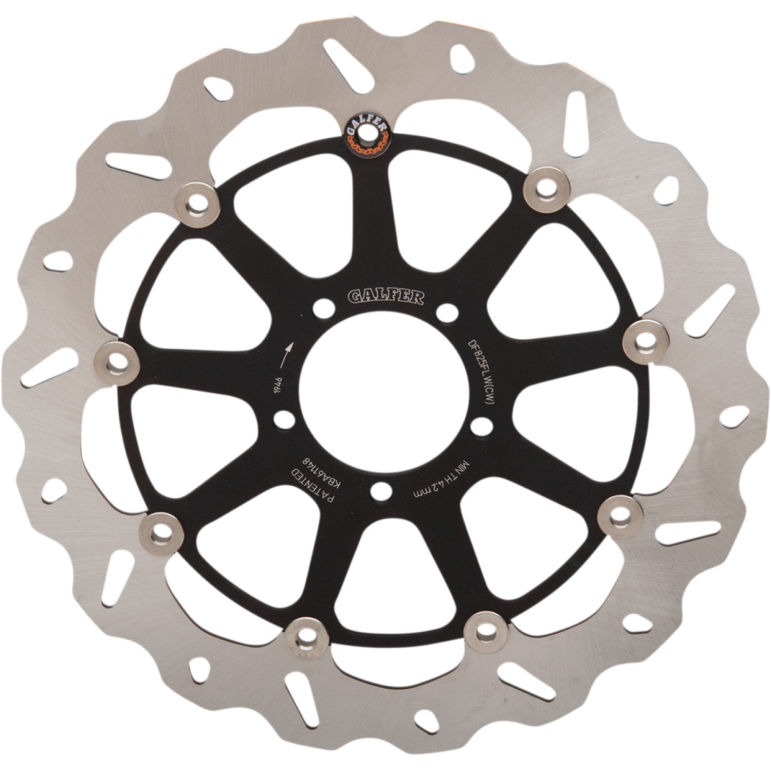 Galfer Front Rotor DF825CWD | Brake Rotors   Street