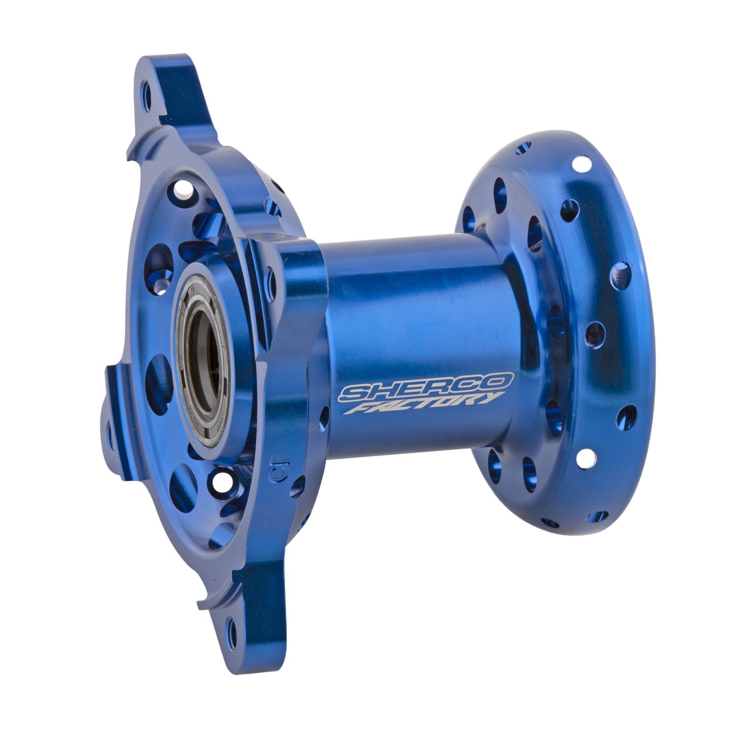 FRONT HUB CNC BLUE SE SEF | Sherco