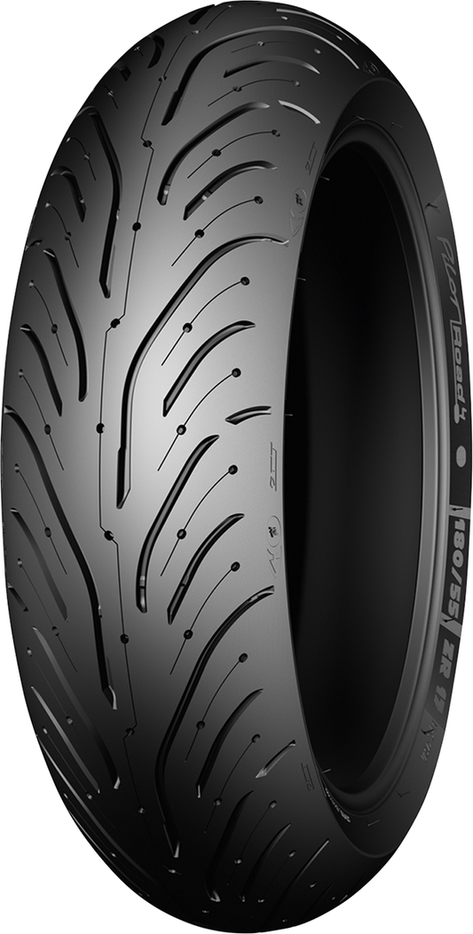 Michelin Tire - Pilot Road 4 - Rear - 180/55ZR17 - (73W) 75390