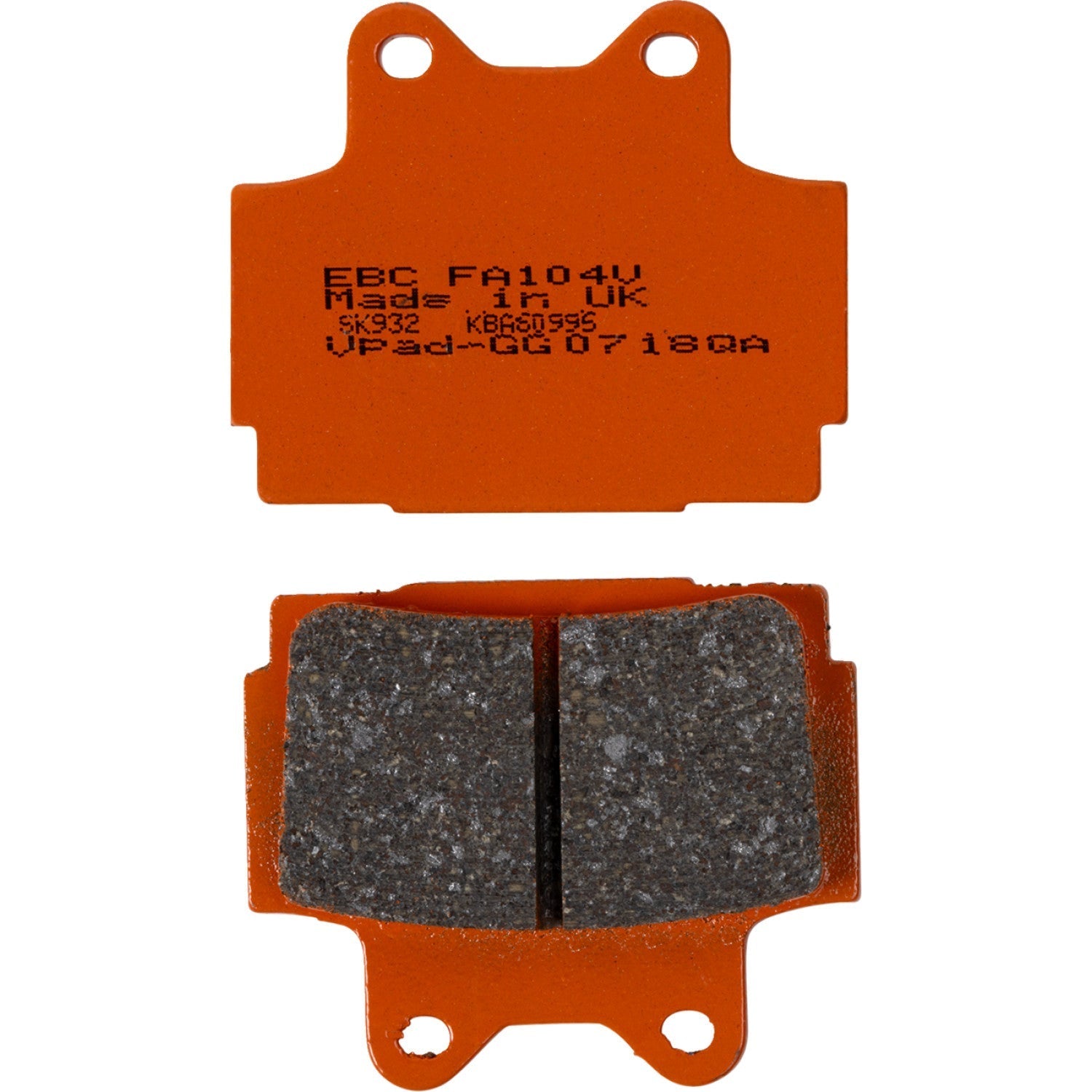EBC Organic Brake Pads FA104 | Brake Pads   Ceramic