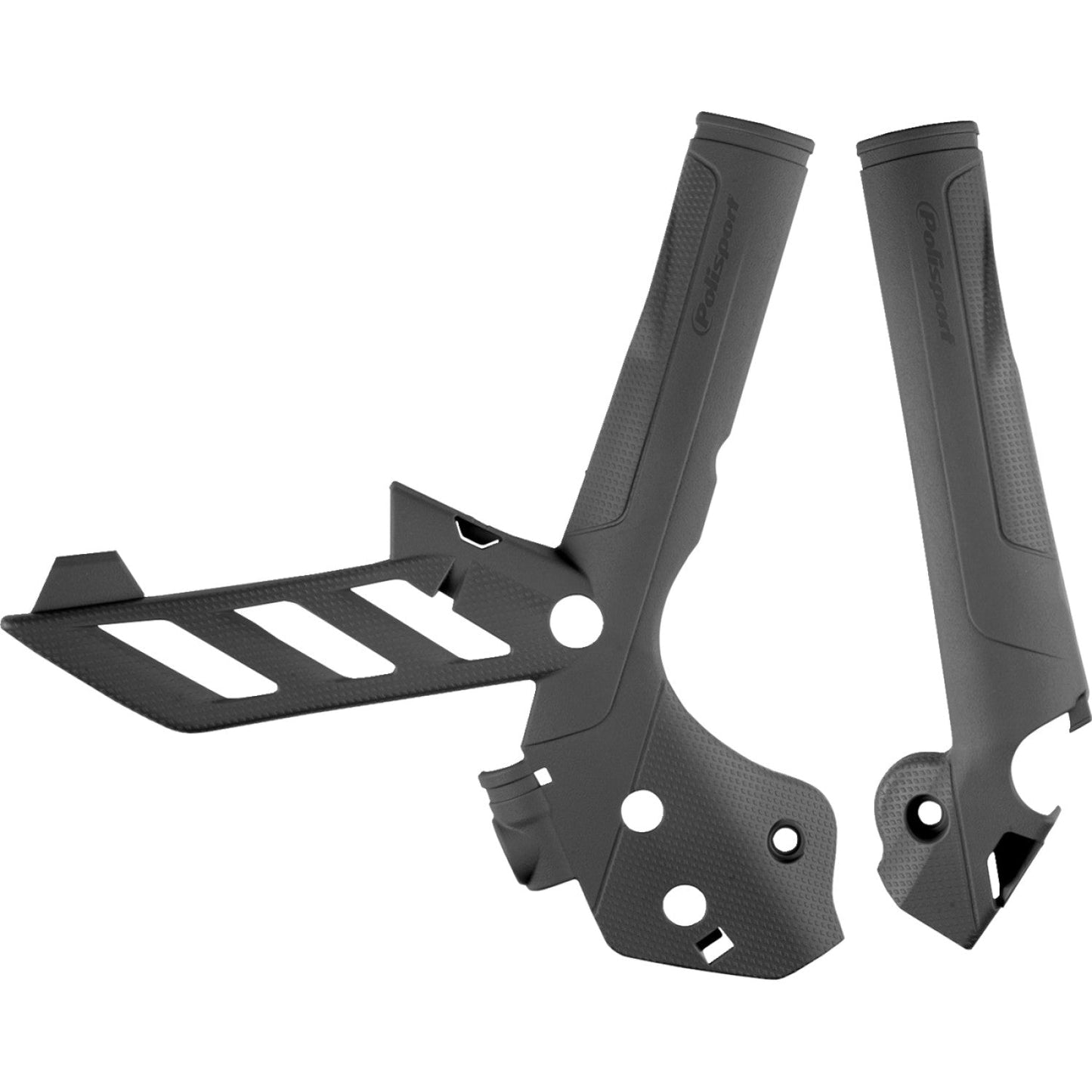 POLISPORT Frame Guards - Black - KTM 8466500001 by Polisport