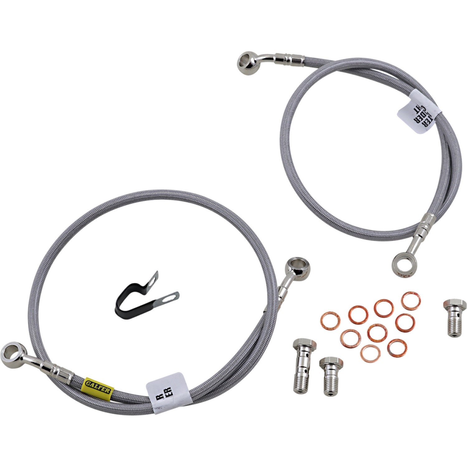 Galfer Brake Line - Stainless Steel FK003D646-2 | Brake Lines Hoses Stainless Steel