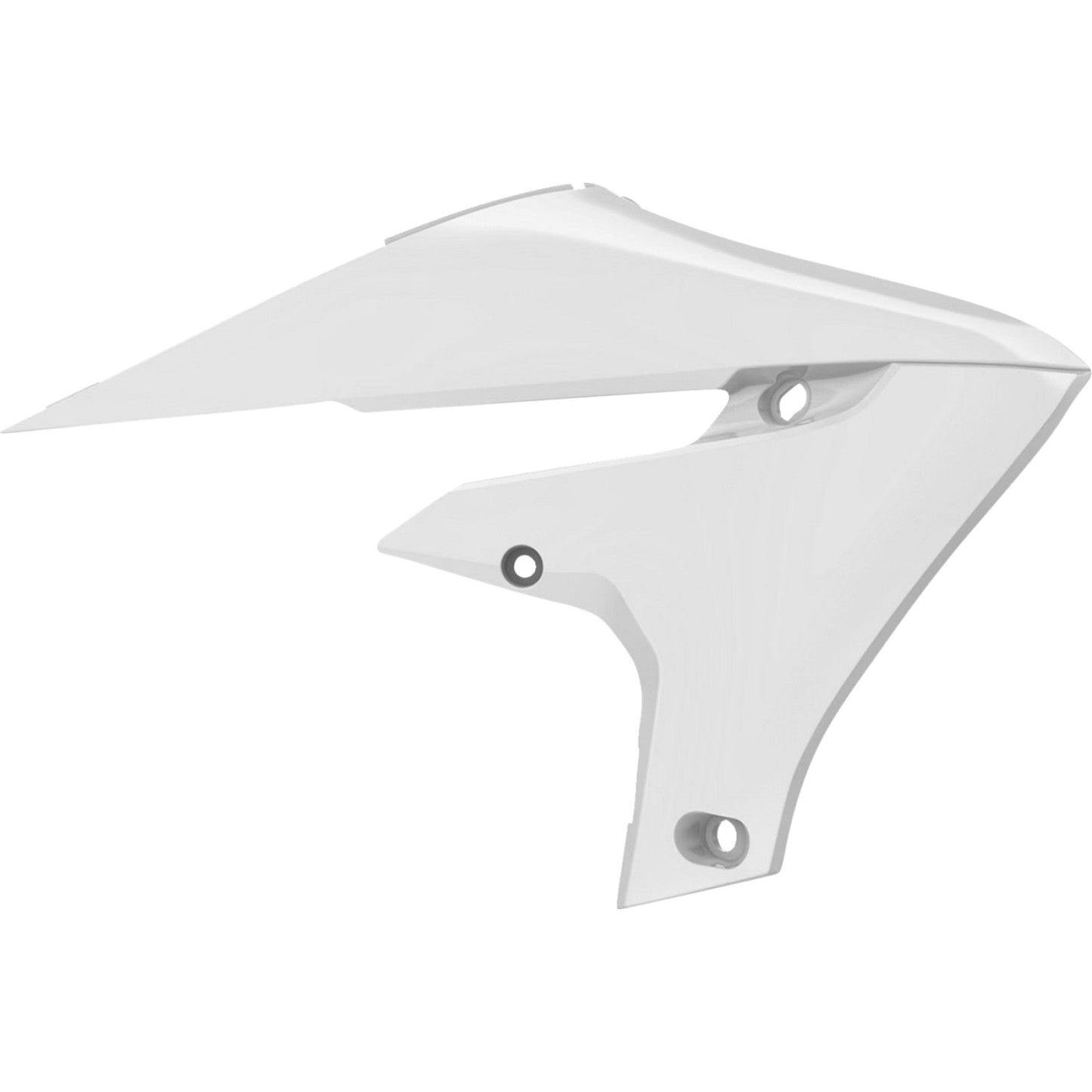 POLISPORT Radiator Cover - White - YZ 450F 8415100002 by Polisport