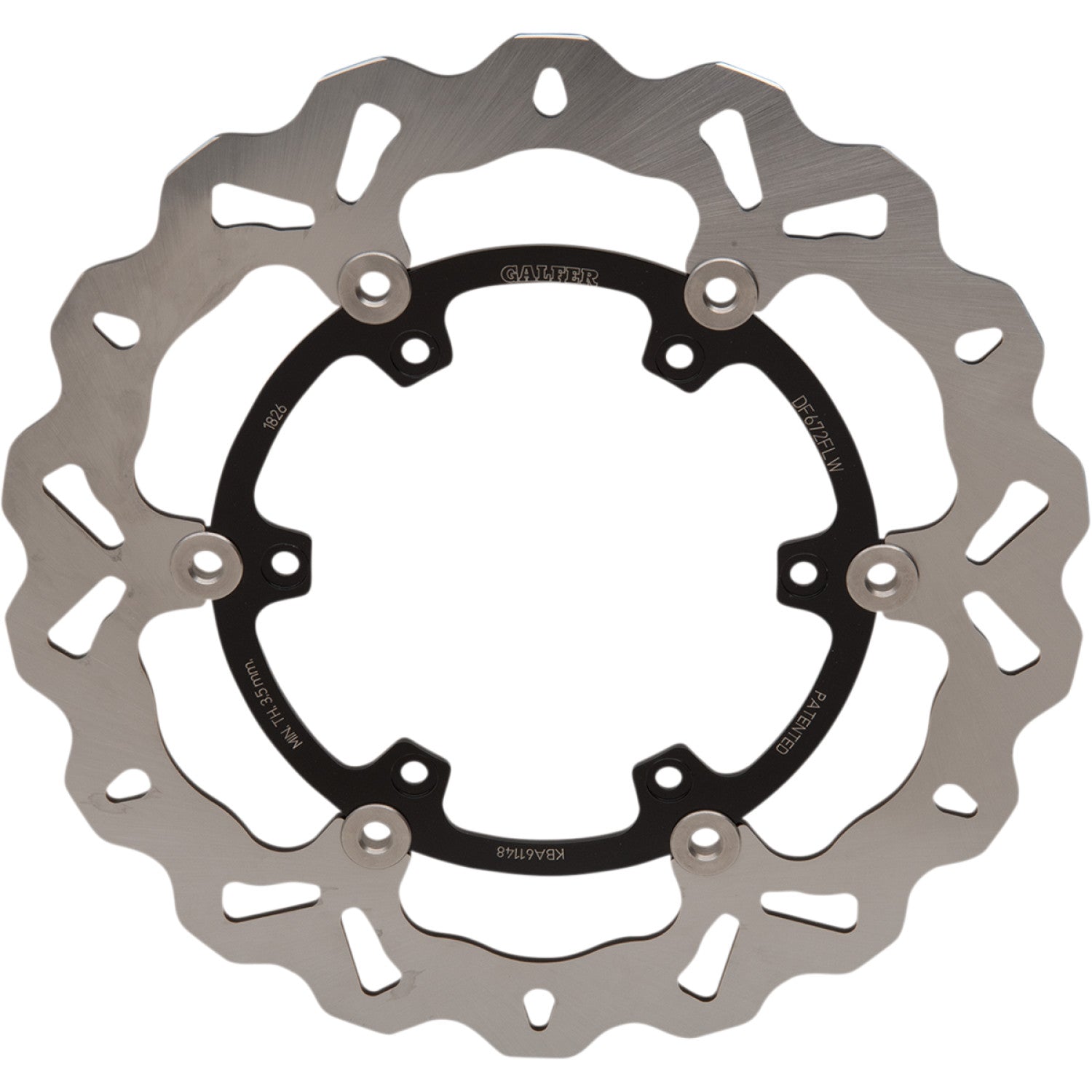 Galfer Front Rotor DF672FLW | Brake Rotors   Street