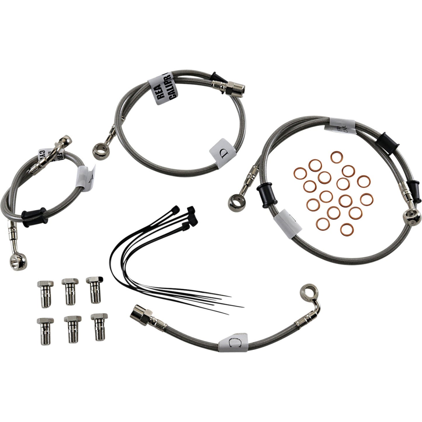Galfer Brake Line - Stainless Steel FK003D943-4 | Brake Lines Hoses Stainless Steel