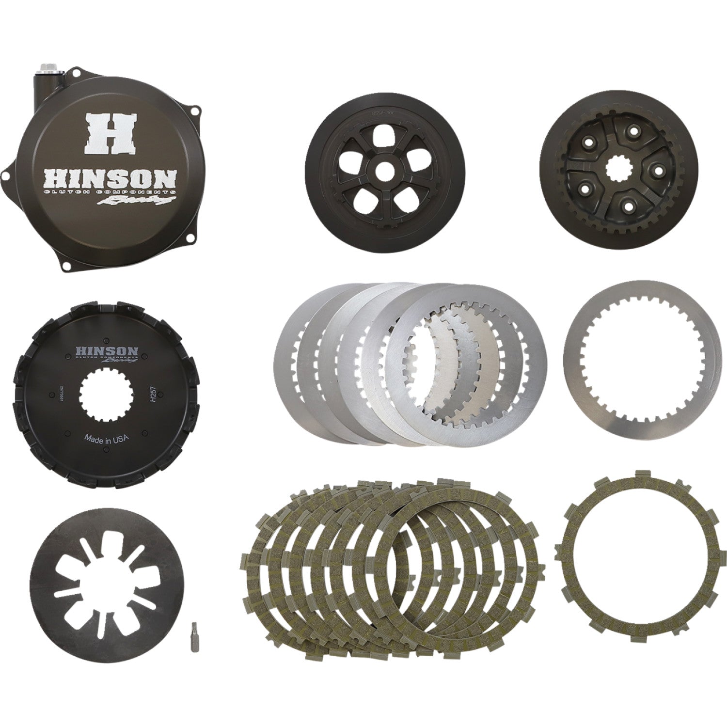 HINSON RACING Billetproof Clutch Kit HC557-2101 by Hinson Racing Clutch Assemblies