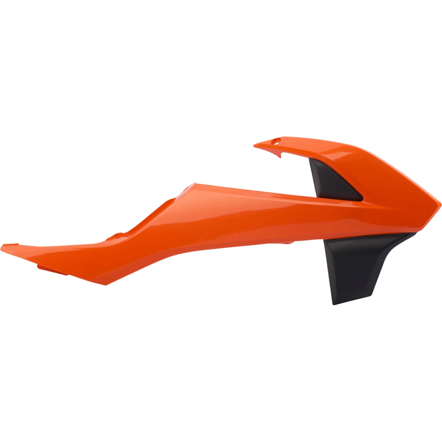 POLISPORT Radiator Cover - Orange/Black - KTM 8417800001 by Polisport