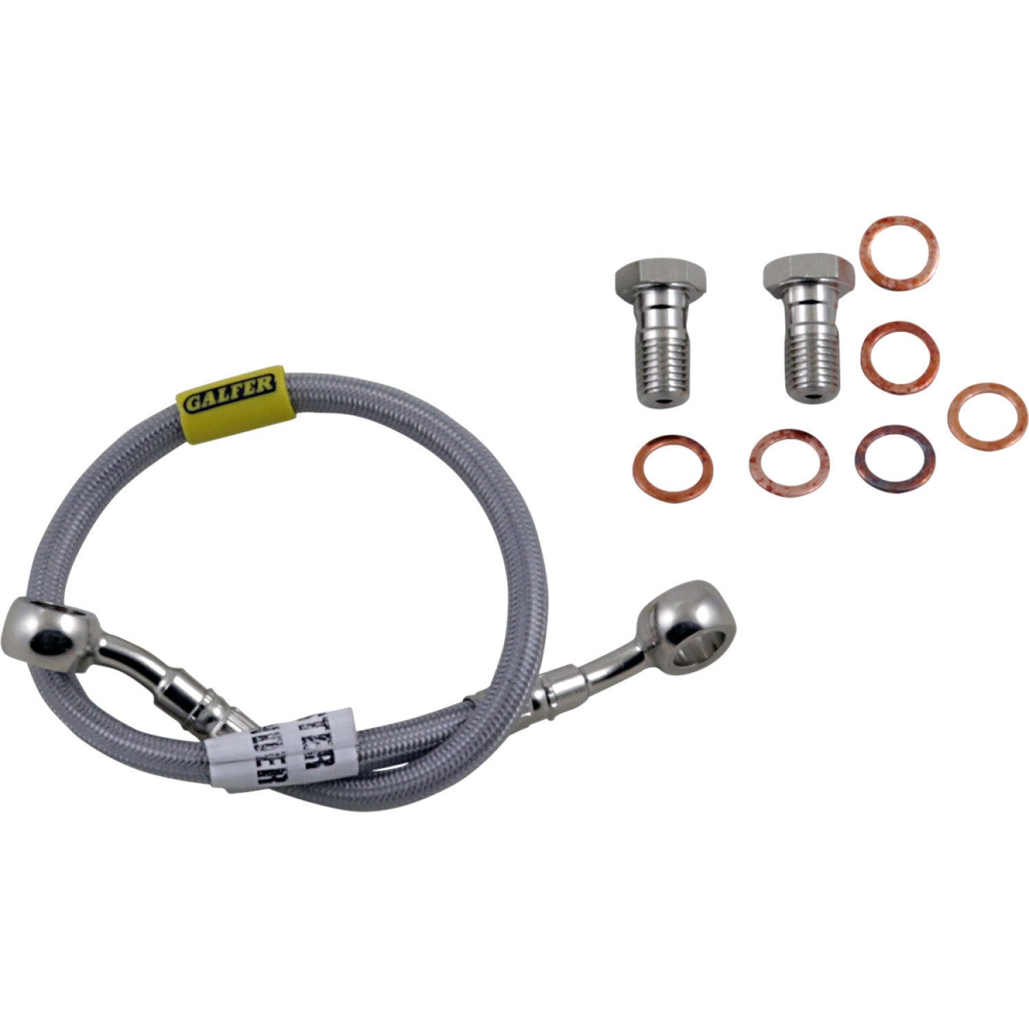 Galfer Brake Line - Stainless Steel FK003D703R | Brake Lines Hoses Stainless Steel