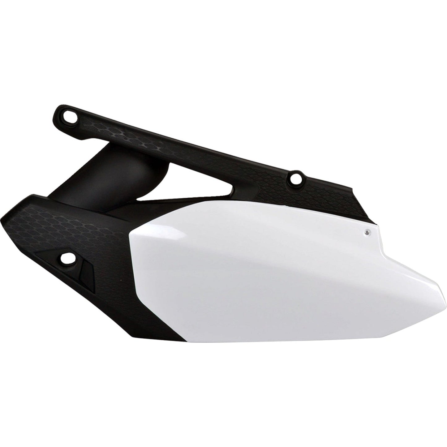 POLISPORT Side Panels - OEM Black/White - WRF 450 8604400001 by Polisport