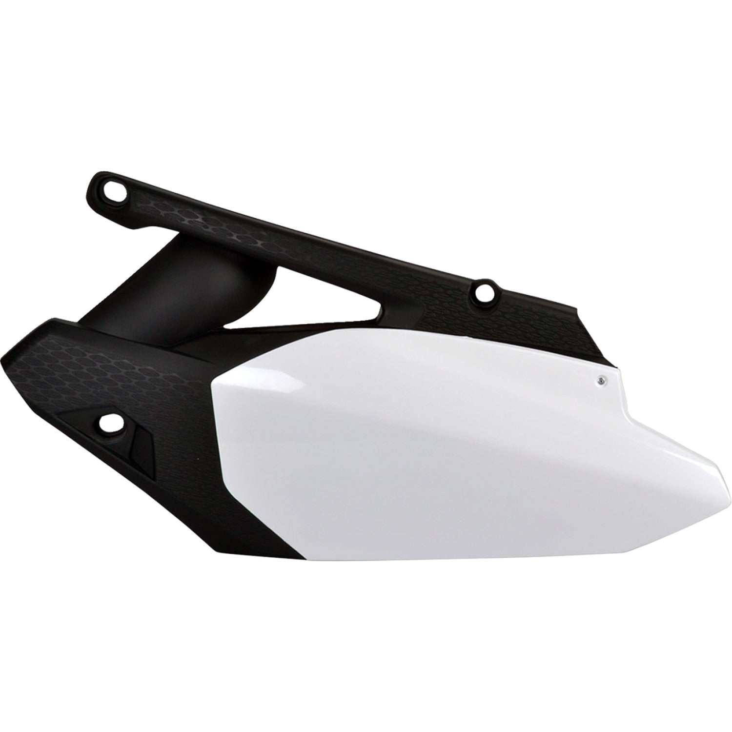 POLISPORT Side Panels - OEM Black/White - WRF 450 8604400001 by Polisport
