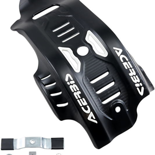 ACERBIS Skid Plate - Black/White - Gas Gas | Husqvarna | KTM 2733461007