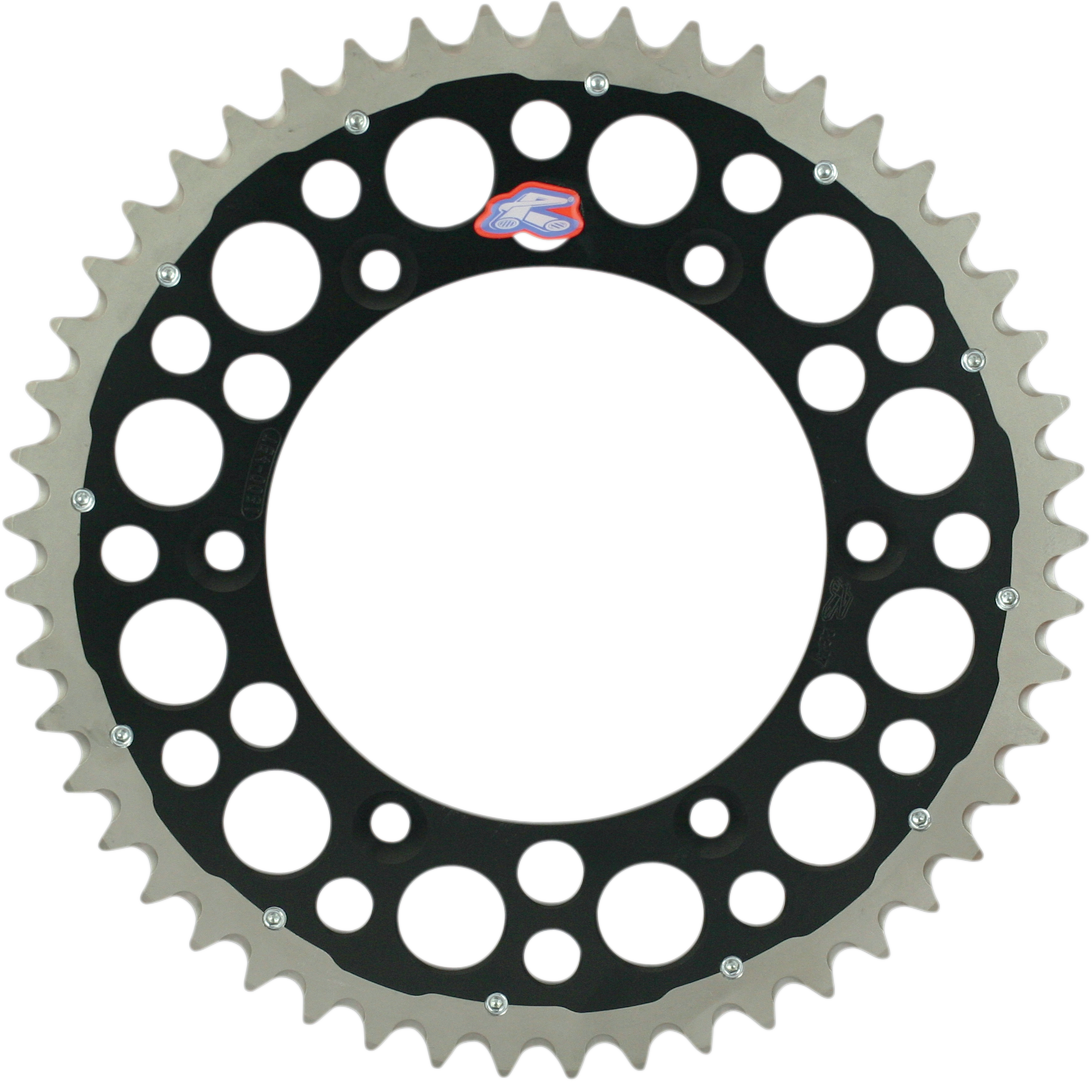 Renthal Twinring* Rear Sprocket - 52 Tooth - Black 2240-520-52GPBK