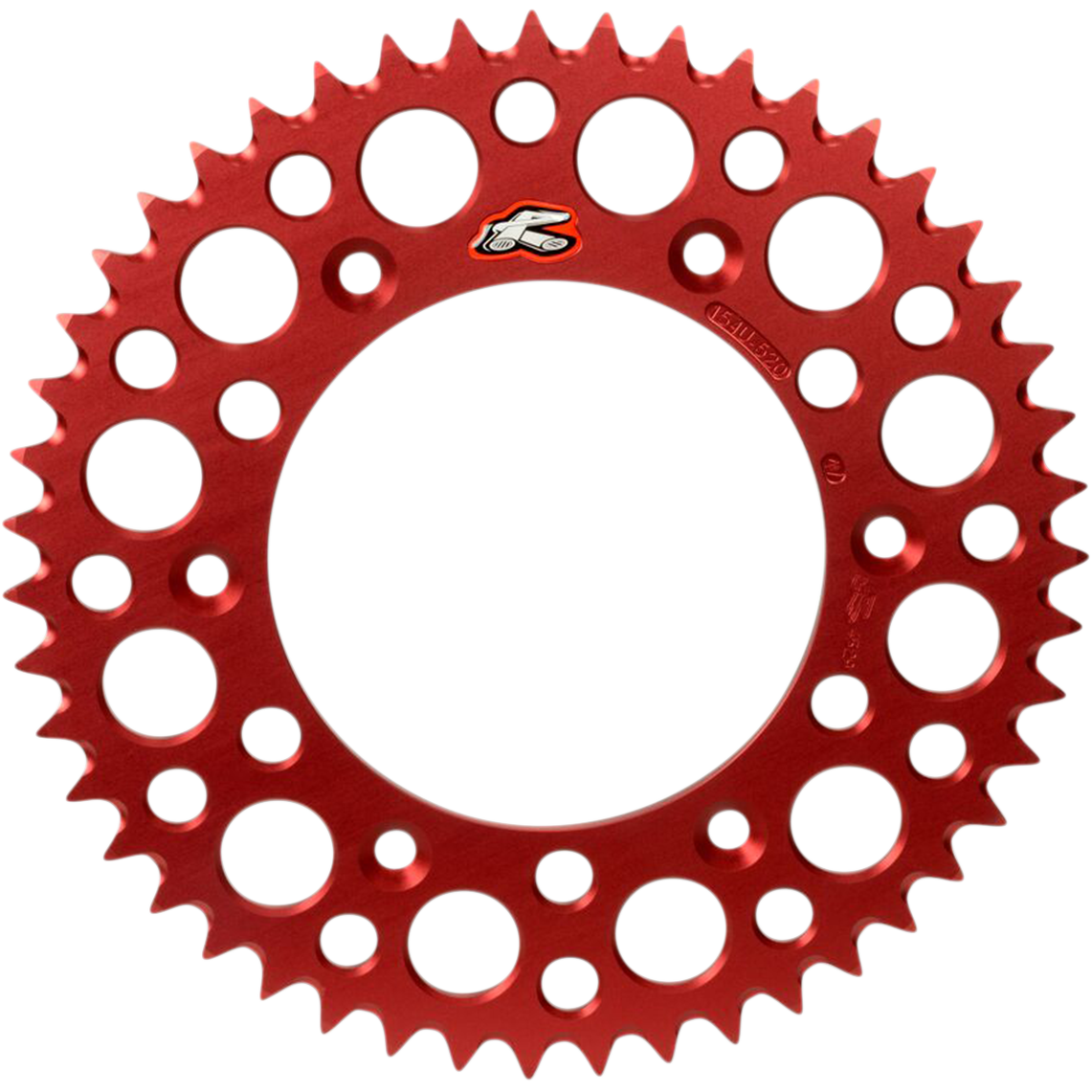 Renthal Twinring* Rear Sprocket - 51 Tooth - Red 1540-520-51GPRD