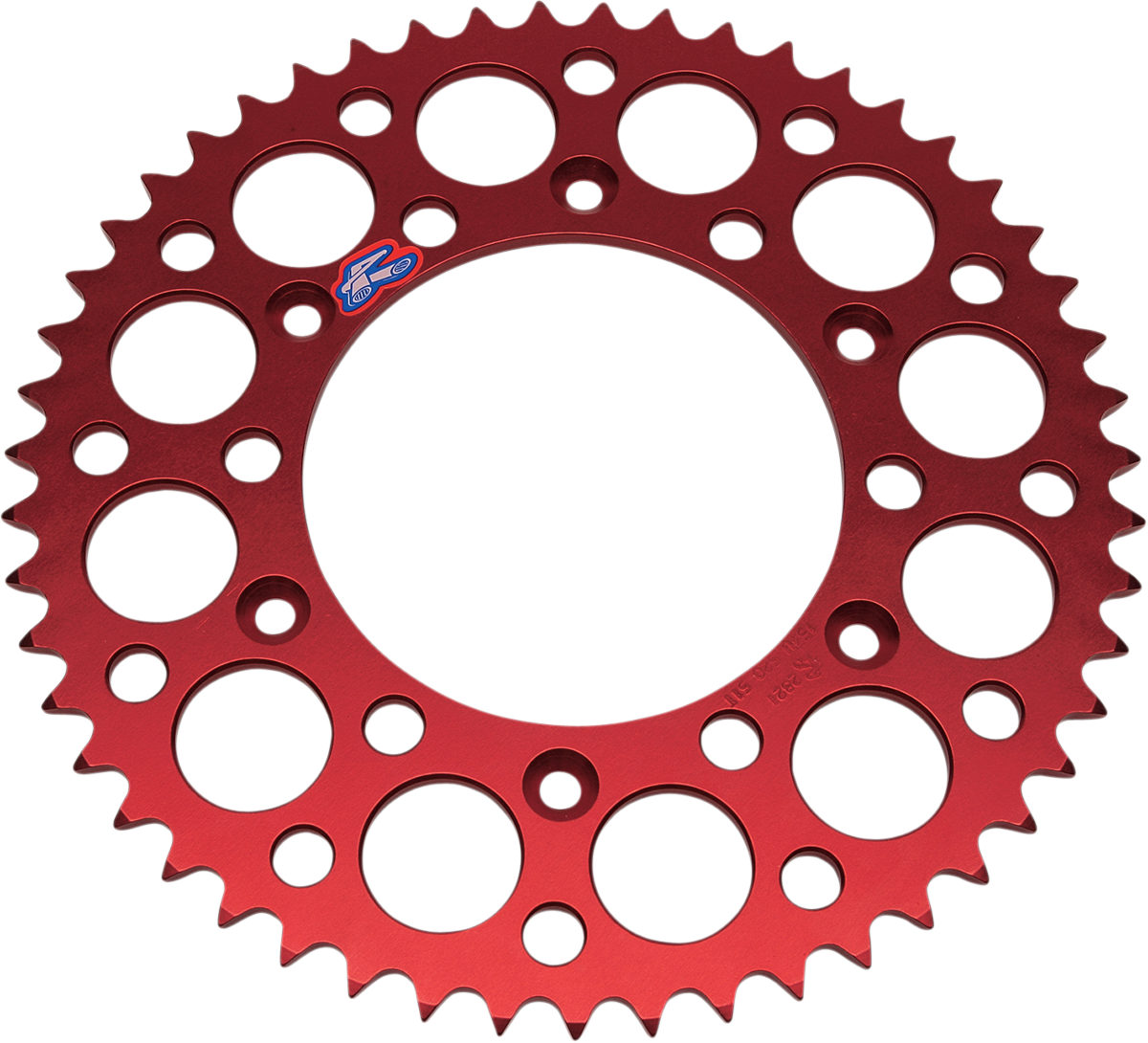 Renthal Sprocket - Honda - Red - 49 Tooth 154U-520-49GRRD
