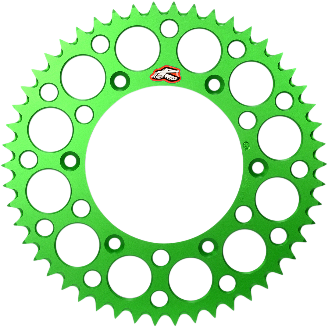 Renthal Rear Sprocket - 52 Tooth - Kawasaki - Green 112U-520-52GEGN