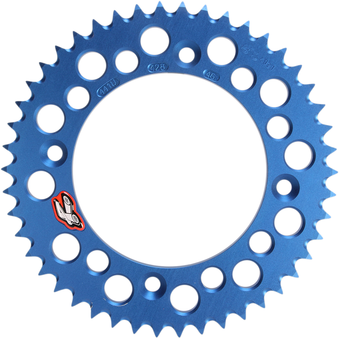 Renthal Sprocket - Blue - 46 Tooth 441U-428-46GPBU