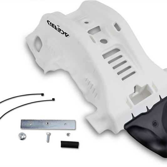 ACERBIS Skid Plate - White/Black - Gas Gas | Husqvarna | KTM 2736361035