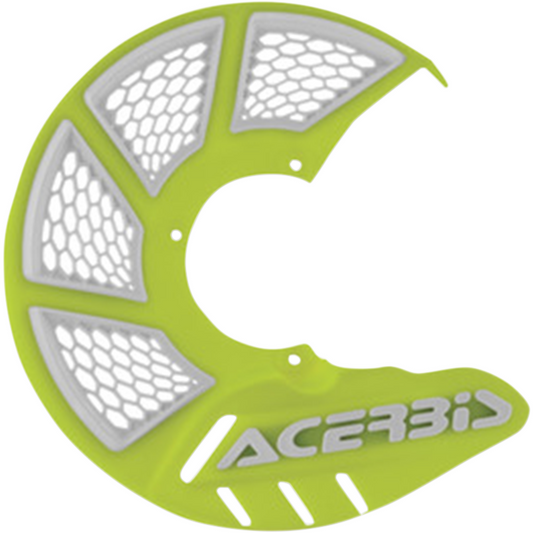 ACERBIS X-Brake Disc Cover - Fluorescent Yellow/White 2449494310
