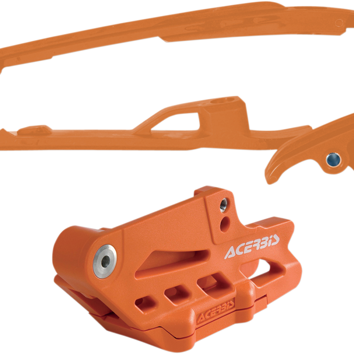 ACERBIS Chain Guide and Slider Kit - KTM - Orange 2314050036
