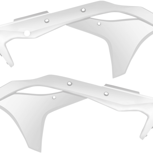 ACERBIS Radiator Shrouds - White 2630610002
