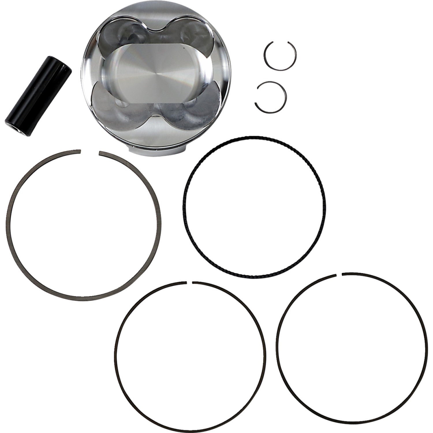 JE Pistons Piston Kit - 13.5:1 - Honda 345054 | JE Pistons | Piston & Ring Kits