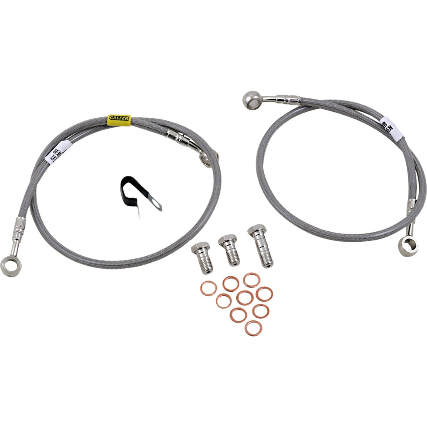 Galfer Brake Line - Stainless Steel FK003D3-2 | Brake Lines Hoses Stainless Steel