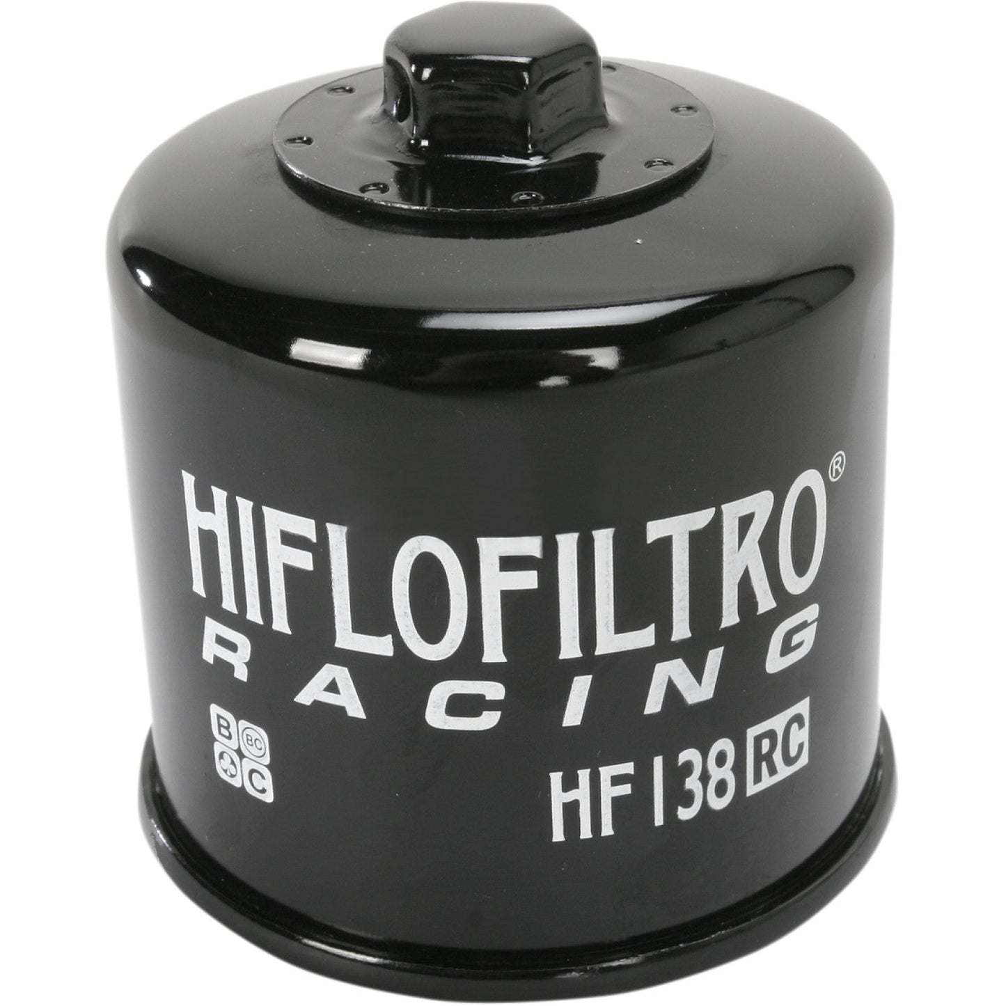 Hiflofiltro Racing Oil Filter - Black HF138RC | Oil Filters | Hiflofiltro