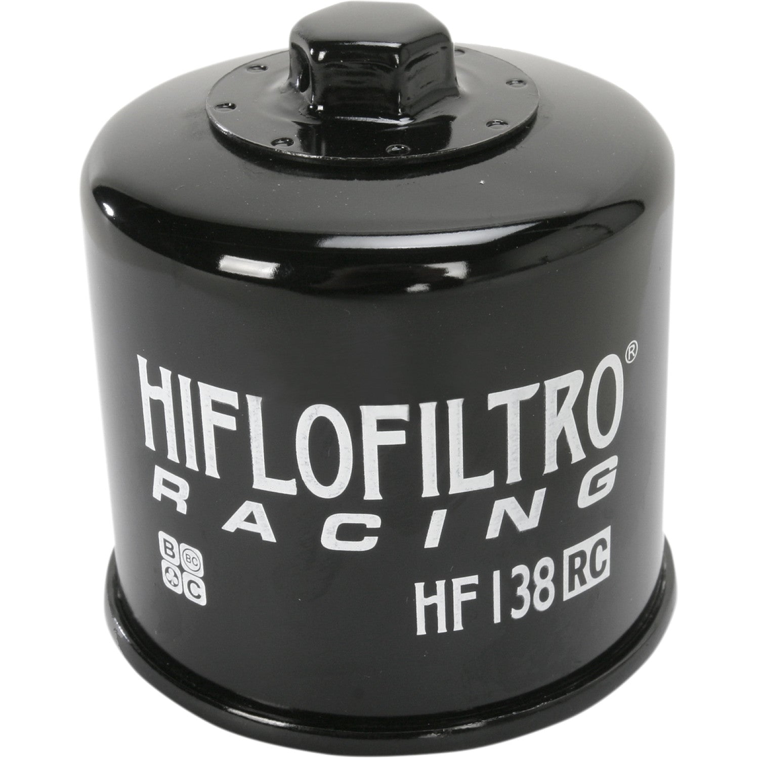 Hiflofiltro Racing Oil Filter - Black HF138RC | Oil Filters | Hiflofiltro