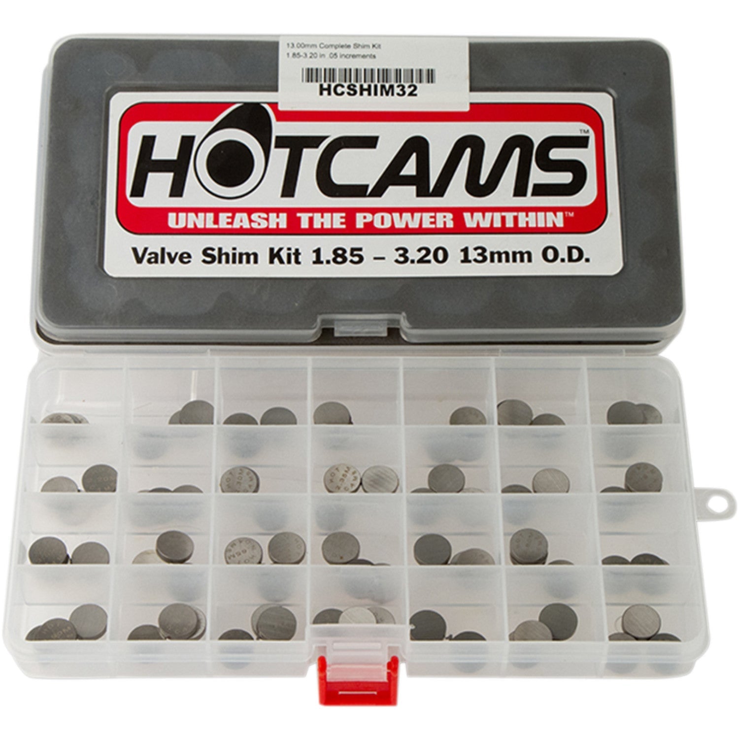 Hot Cams Valve Shim Kit - 13.00 mm O.D. - Kawasaki HCSHIM32 | Hot Cams | Valves & Parts