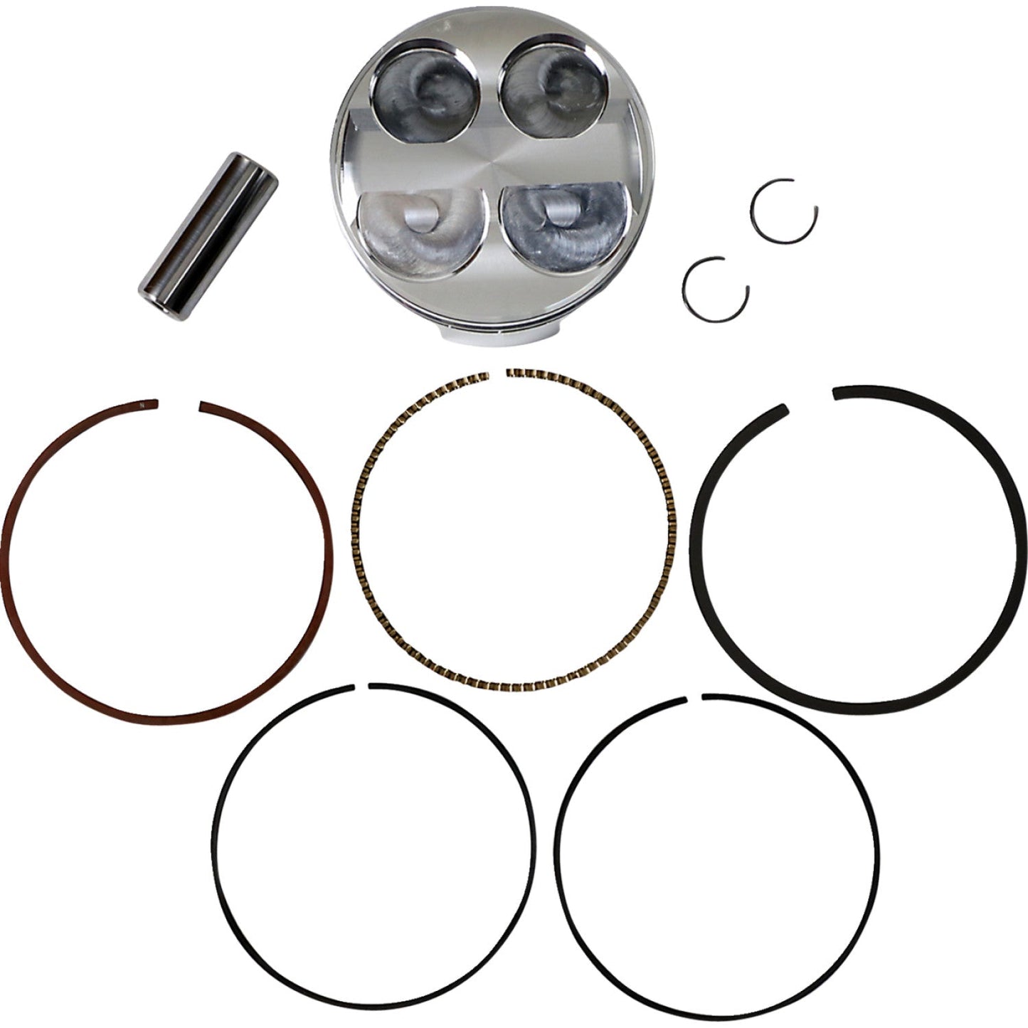 JE Pistons Piston Kit - 12.8:1 - Yamaha 324910 | JE Pistons | Piston & Ring Kits