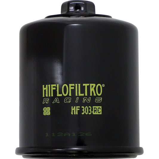 Hiflofiltro Racing Oil Filter - Black HF303RC | Oil Filters | Hiflofiltro