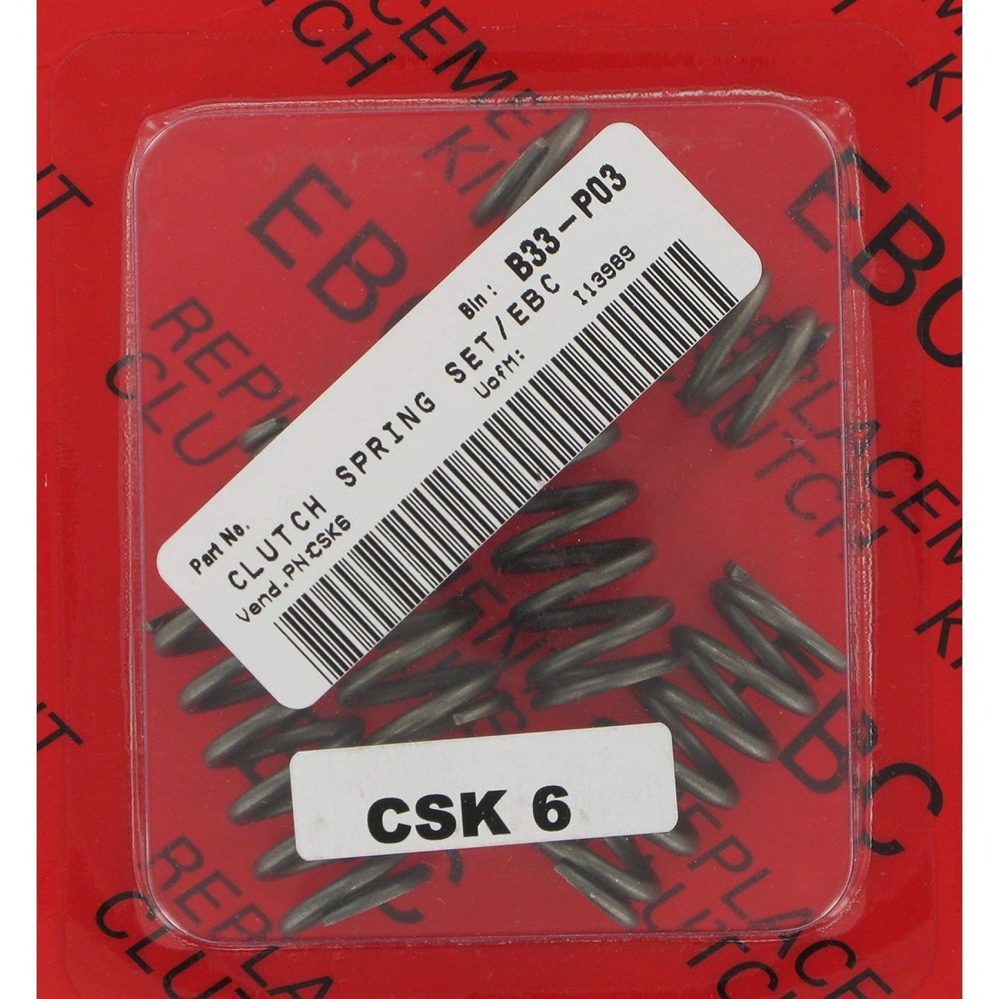 EBC Clutch Springs CSK6 | Clutch Com PO Nent Parts
