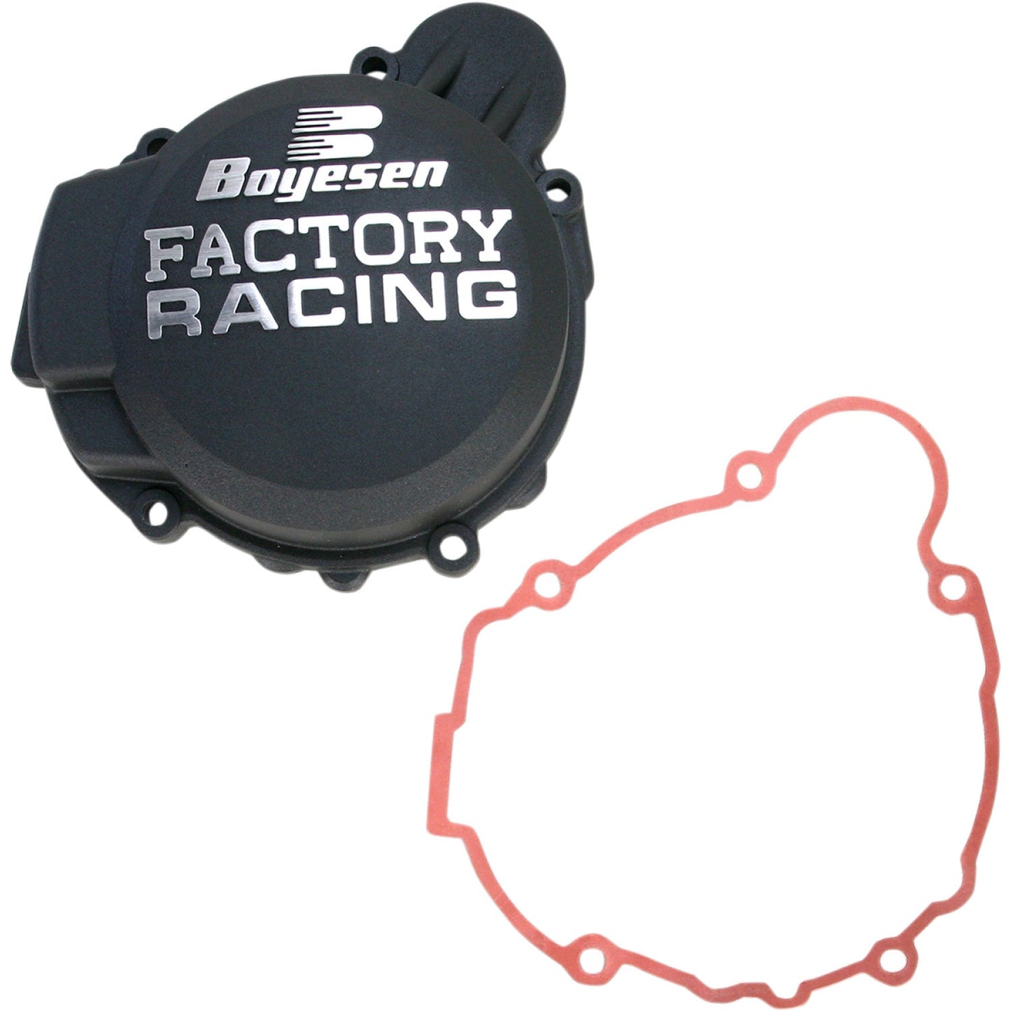 BOYESEN Ignition Cover - Black - Husaberg/Husqvarna/KTM SC-41AB