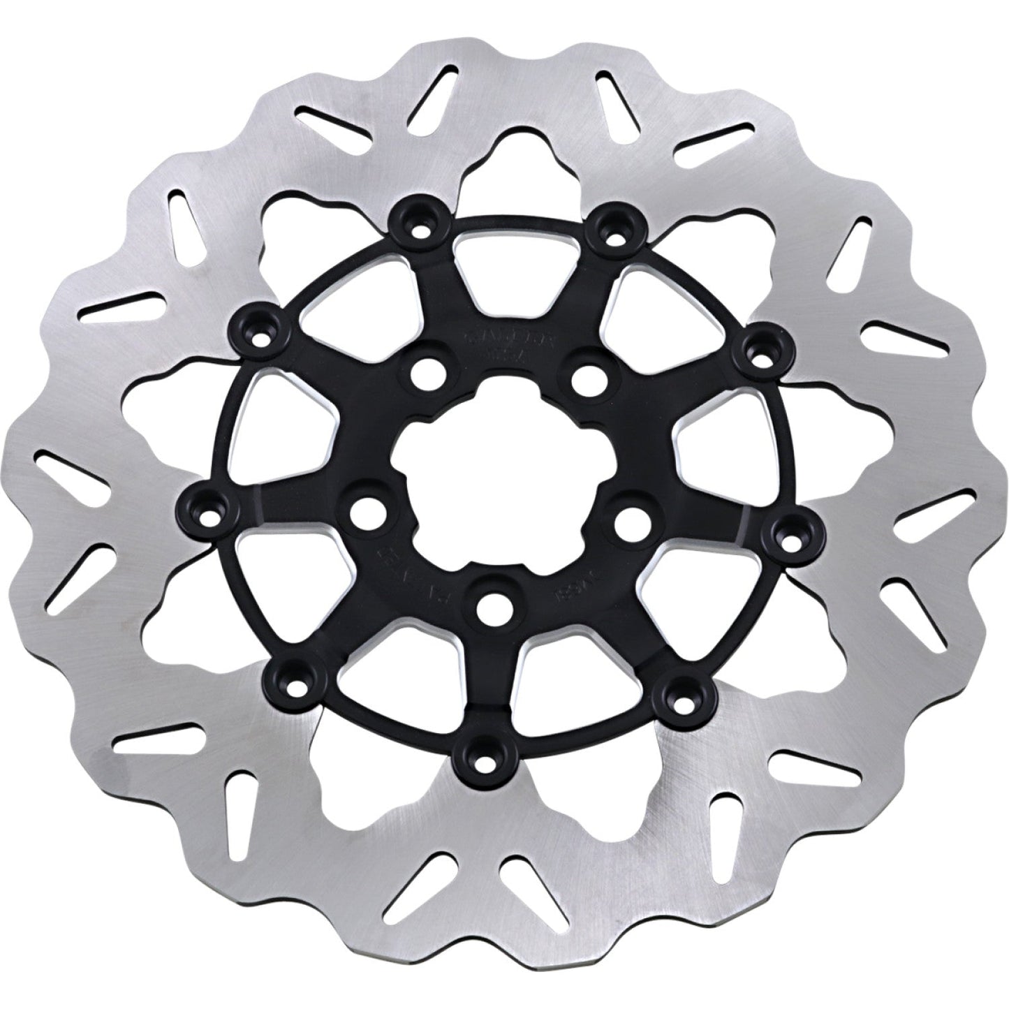 Galfer Rear Wave? Rotor - Black Carrier DF681CWS-C | Brake Rotors   Street