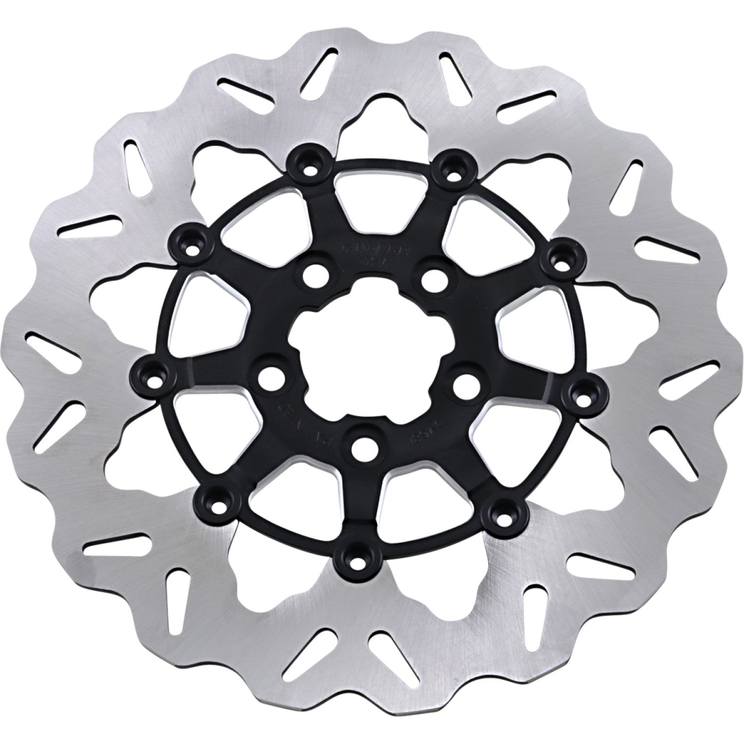 Galfer Rear Wave? Rotor - Black Carrier DF681CWS-C | Brake Rotors   Street