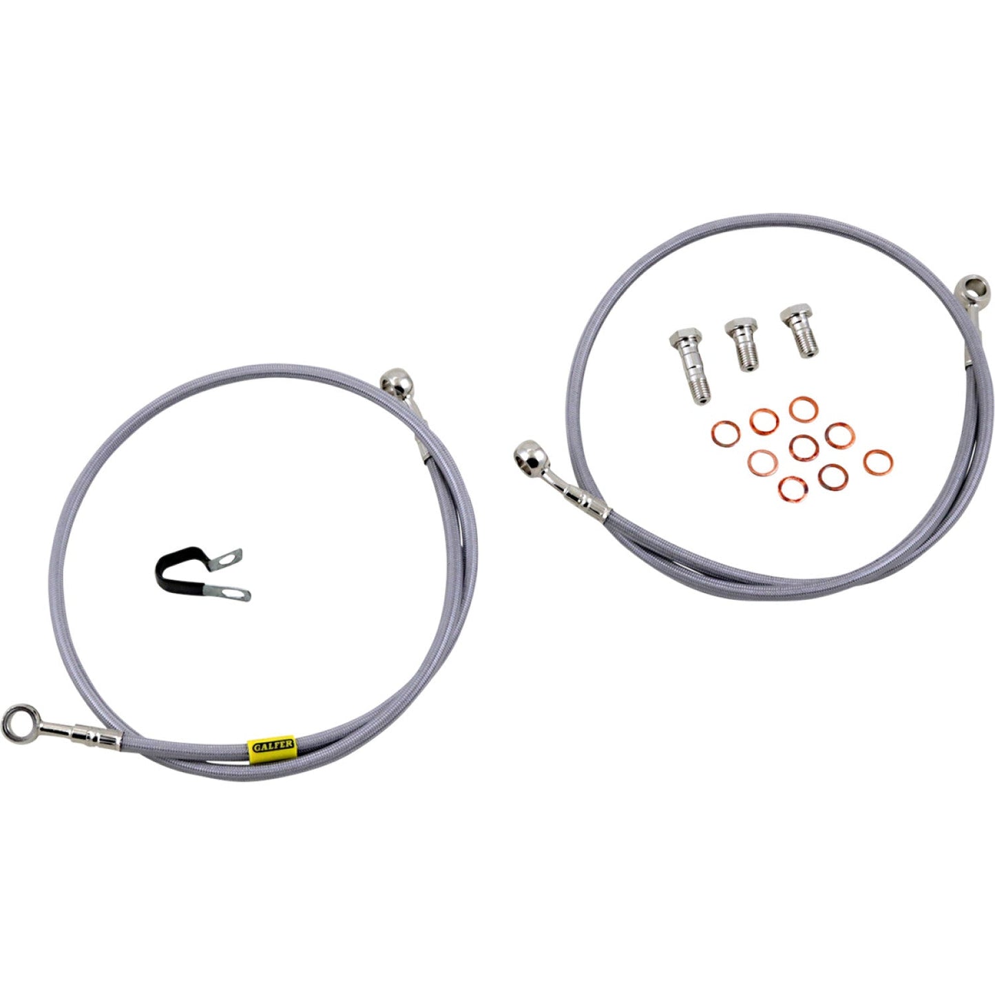 Galfer Brake Line - Stainless Steel FK003D90-2 | Brake Lines Hoses Stainless Steel