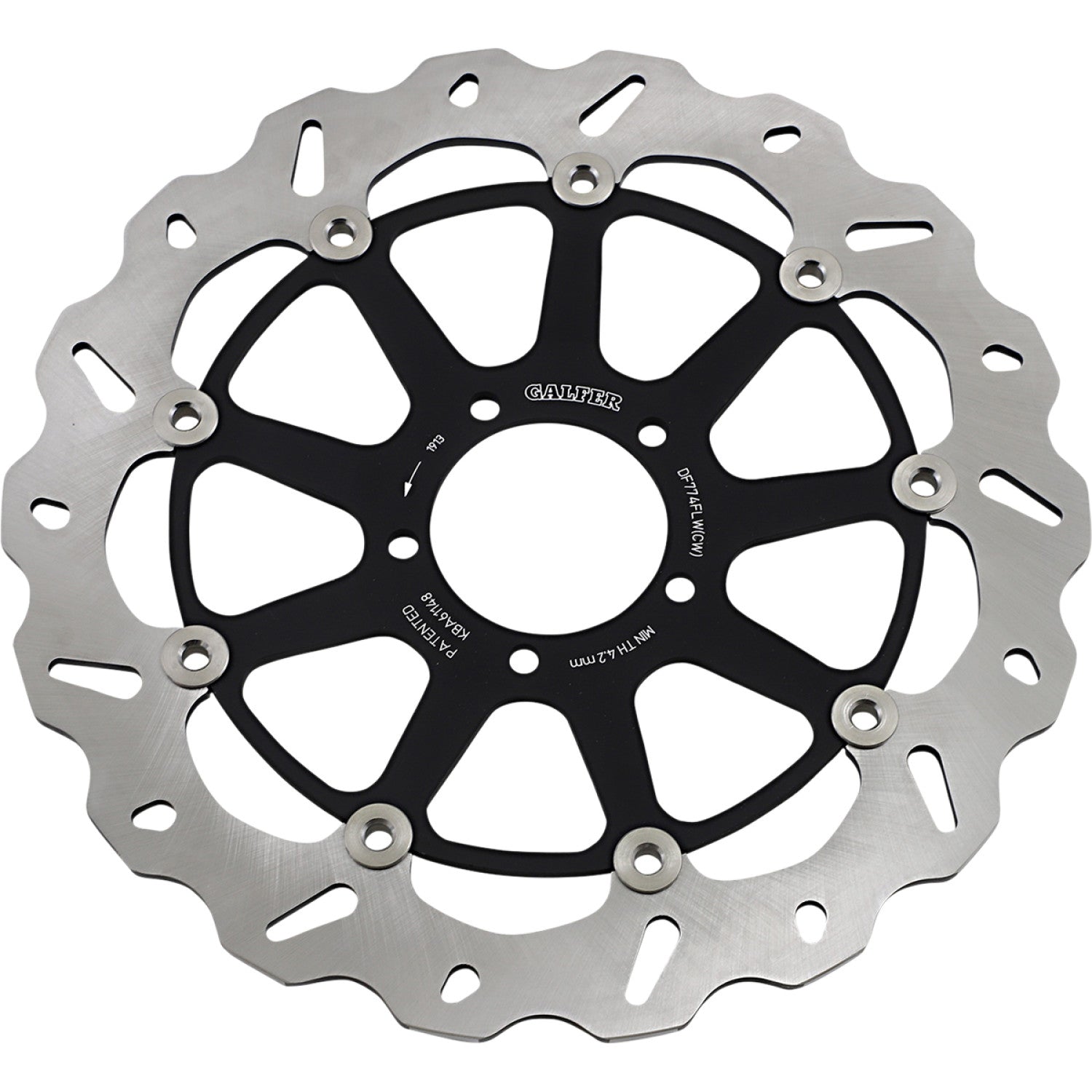 Galfer Front Rotor DF774CWI | Brake Rotors   Street