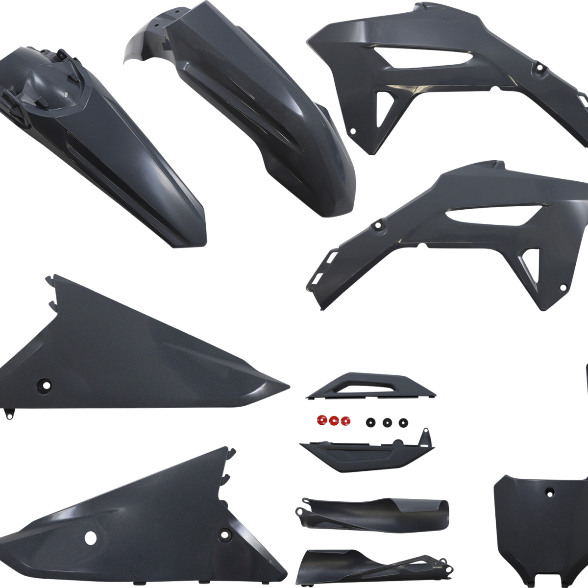 ACERBIS Full Replacement Body Kit - Gray/Metallic 2858927297