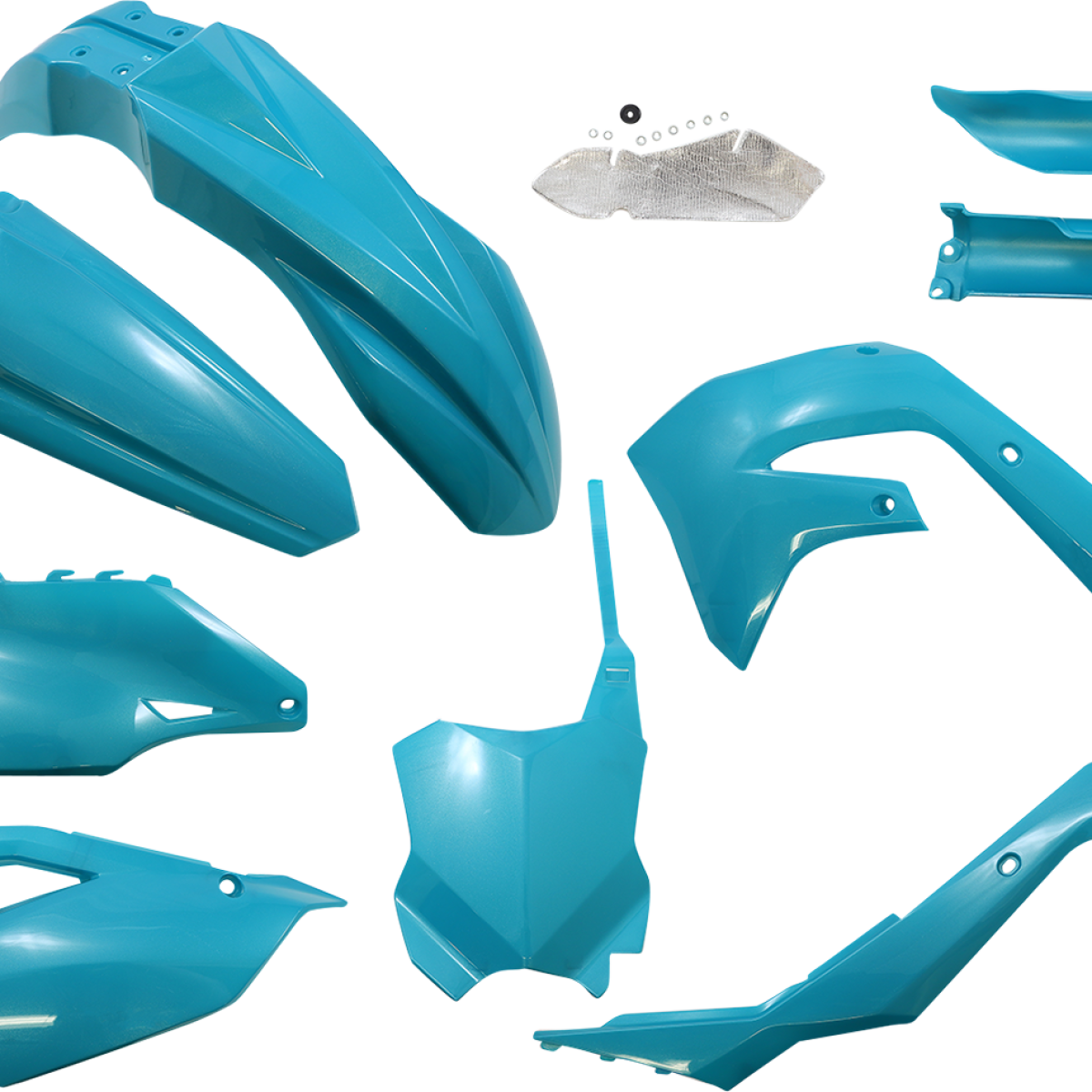 ACERBIS Full Replacement Body Kit - Teal/Metallic 2736297441