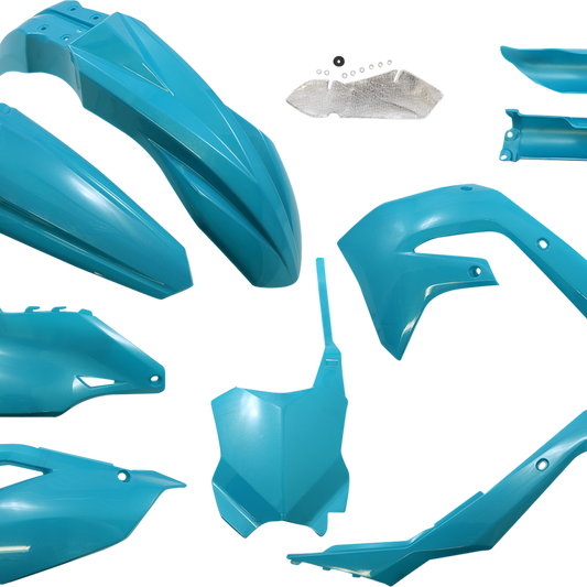 ACERBIS Full Replacement Body Kit - Teal/Metallic 2736297441