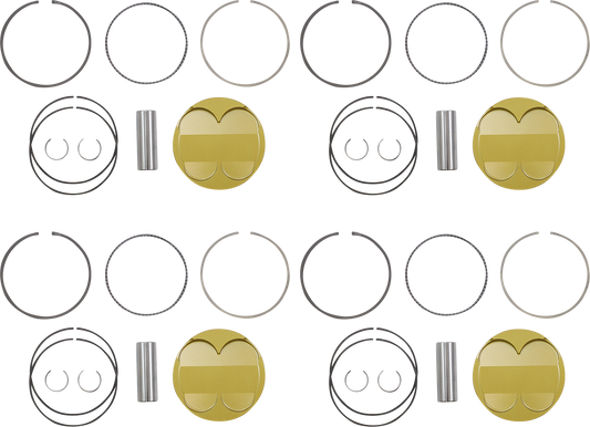 JE Pistons Ultra Series Piston Kit - Hayabusa 379439