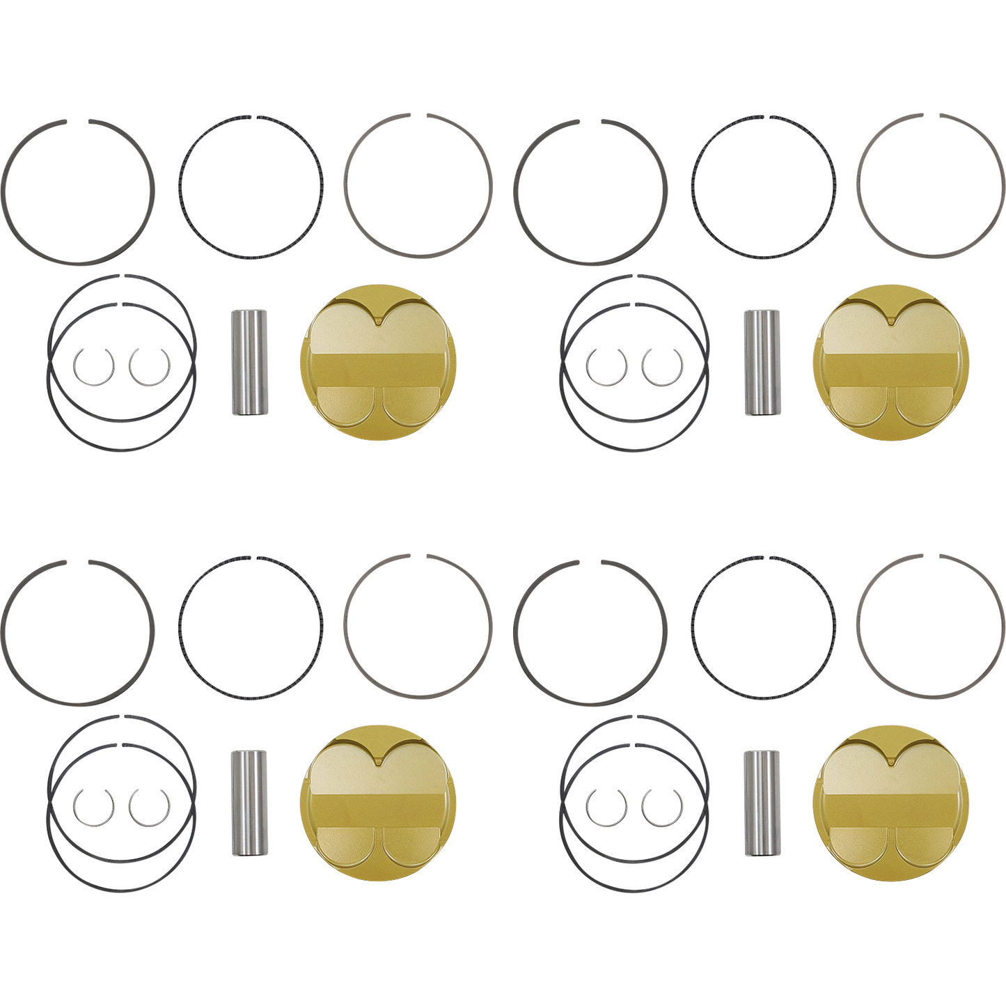 JE Pistons Ultra Series Piston Kit - Hayabusa 379436