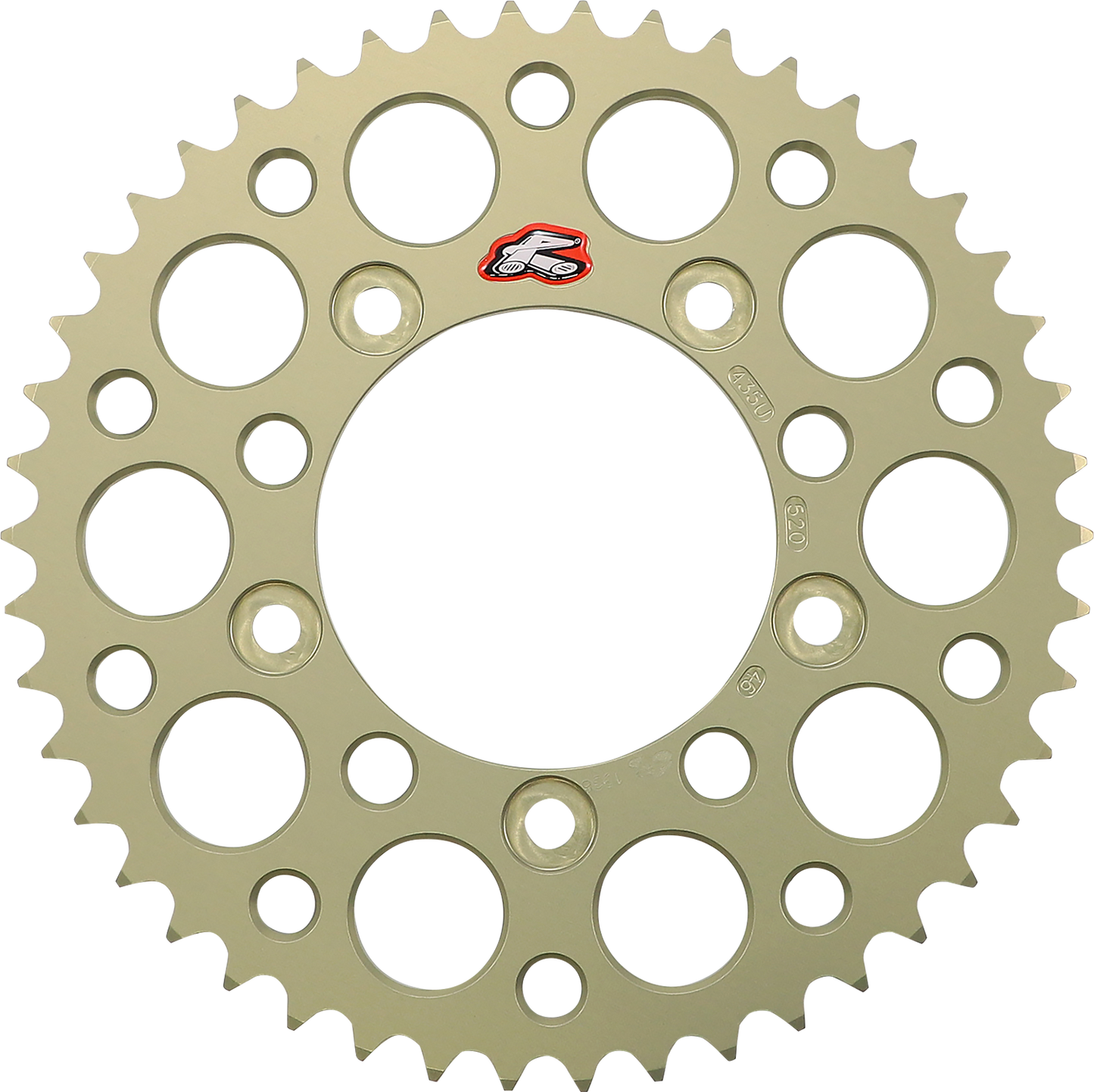 Renthal Rear Sprocket - Aluminum - 46 Tooth 435U-520-46P-HA